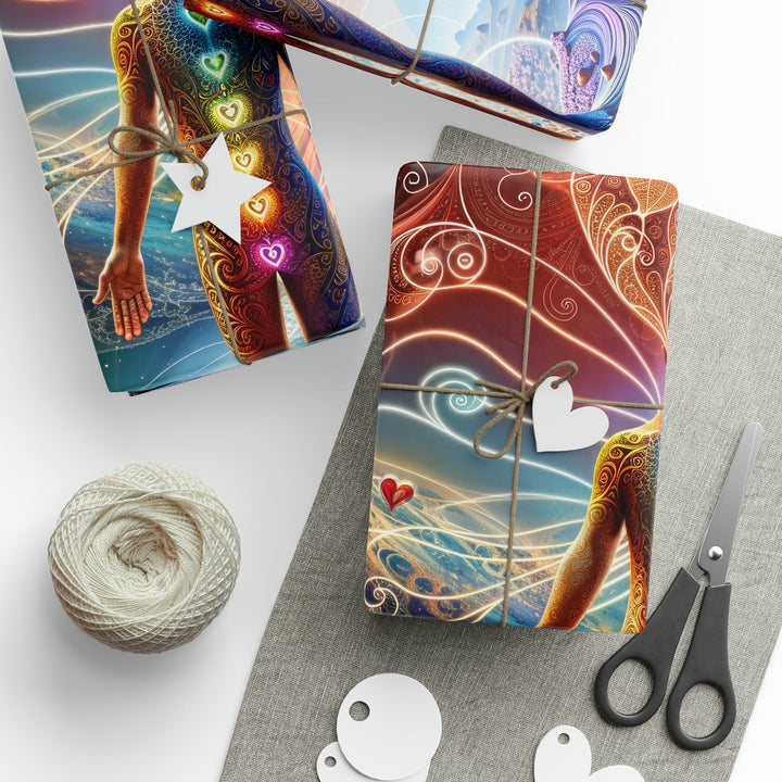 Cosmic Consciousness Awakening - Wrapping Paper - Home Decor - g(0D·IO) - 30" x 180" - Matte -