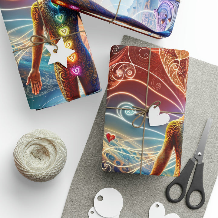 Cosmic Consciousness Awakening - Wrapping Paper - Home Decor - g(0D·IO) - 30" x 180" - Matte -