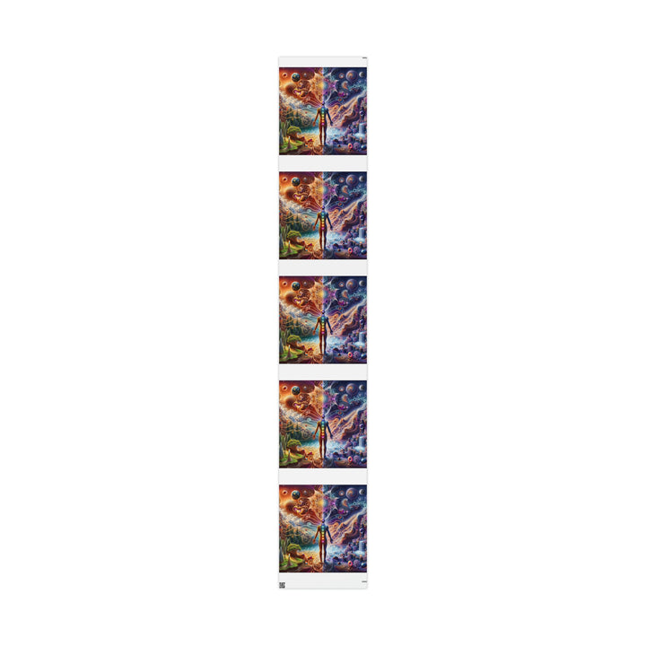 Cosmic Consciousness Awakening - Wrapping Paper - Home Decor - g(0D·IO) - 30" x 180" - Matte -