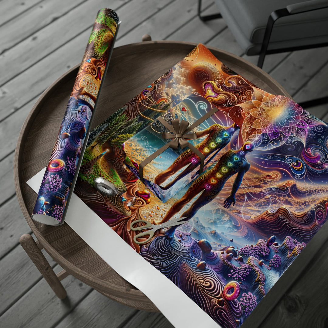 Cosmic Consciousness Awakening - Wrapping Paper - Home Decor - g(0D·IO) - 30" x 180" - Matte -