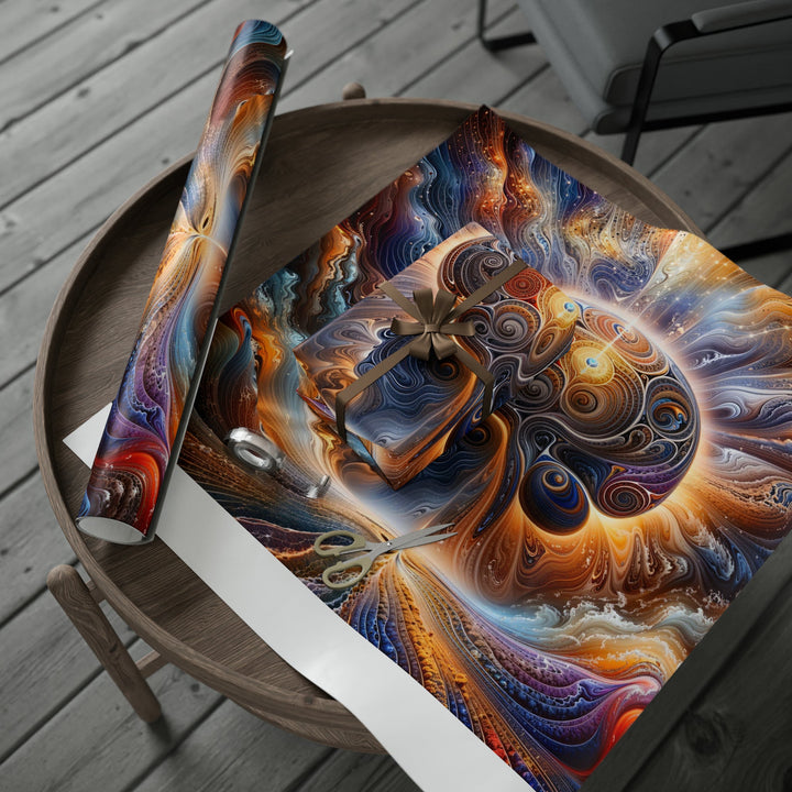 Cosmic Consciousness Awakening - Wrapping Paper - Home Decor - g(0D·IO) - 30'' x 72'' - Matte -
