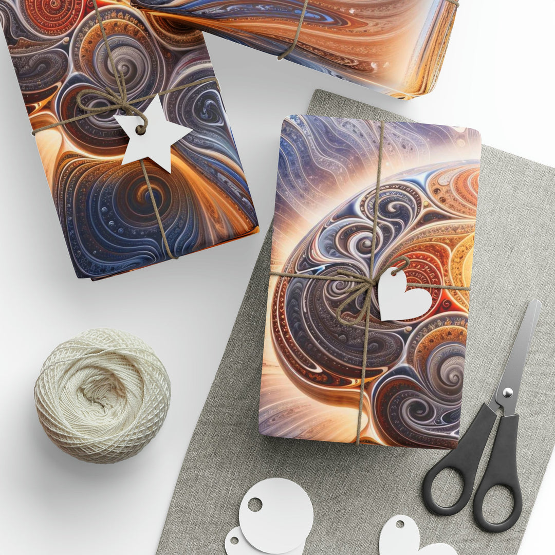 Cosmic Consciousness Awakening - Wrapping Paper - Home Decor - g(0D·IO) - 30'' x 72'' - Matte -
