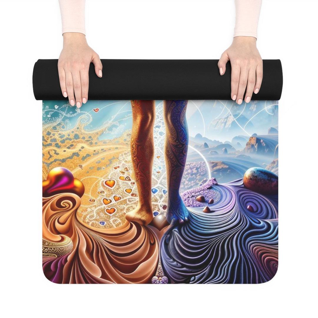 Cosmic Consciousness Awakening - Yoga Mat - Home Decor - g(0D·IO) - 24” x 68” - -