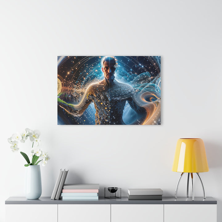Cosmic Consciousness Cascade - Acrylic Prints (French Cleat Hanging) - Home Decor - g(0D·IO) - 24" x 36" (Vertical) - 0.25'' -
