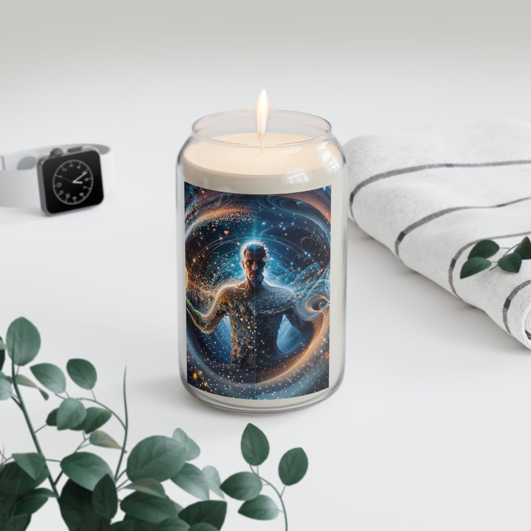 Cosmic Consciousness Cascade - Scented Candle - Home Decor - g(0D·IO) - Vanilla Bean - 13.75oz -