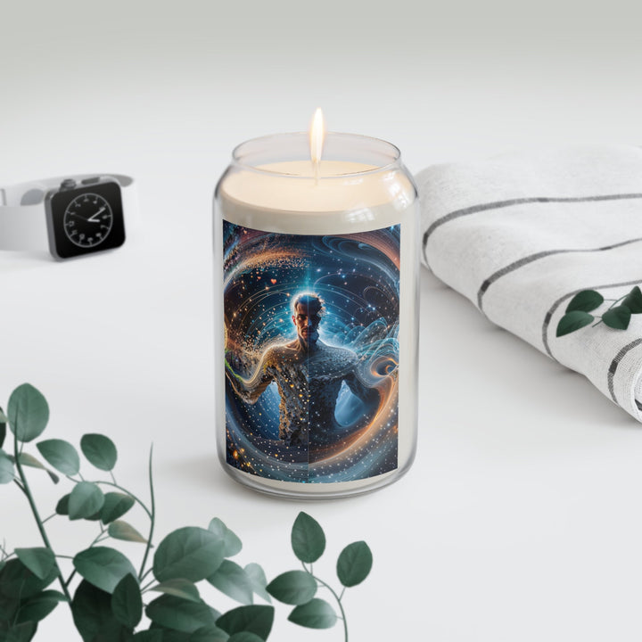 Cosmic Consciousness Cascade - Scented Candle - Home Decor - g(0D·IO) - Vanilla Bean - 13.75oz -