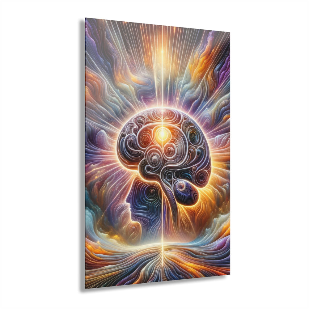 Cosmic Consciousness Expansion - Acrylic Prints (French Cleat Hanging) - Home Decor - g(0D·IO) - 24" x 36" (Vertical) - 0.25'' -