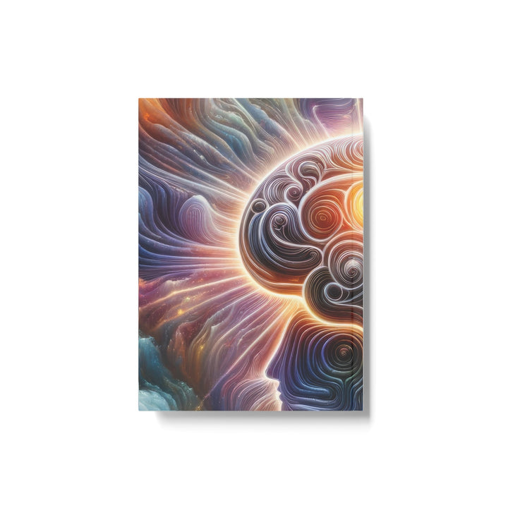Cosmic Consciousness Expansion - Hard Backed Journal - Paper products - g(0D·IO) - Graph - A5 - White