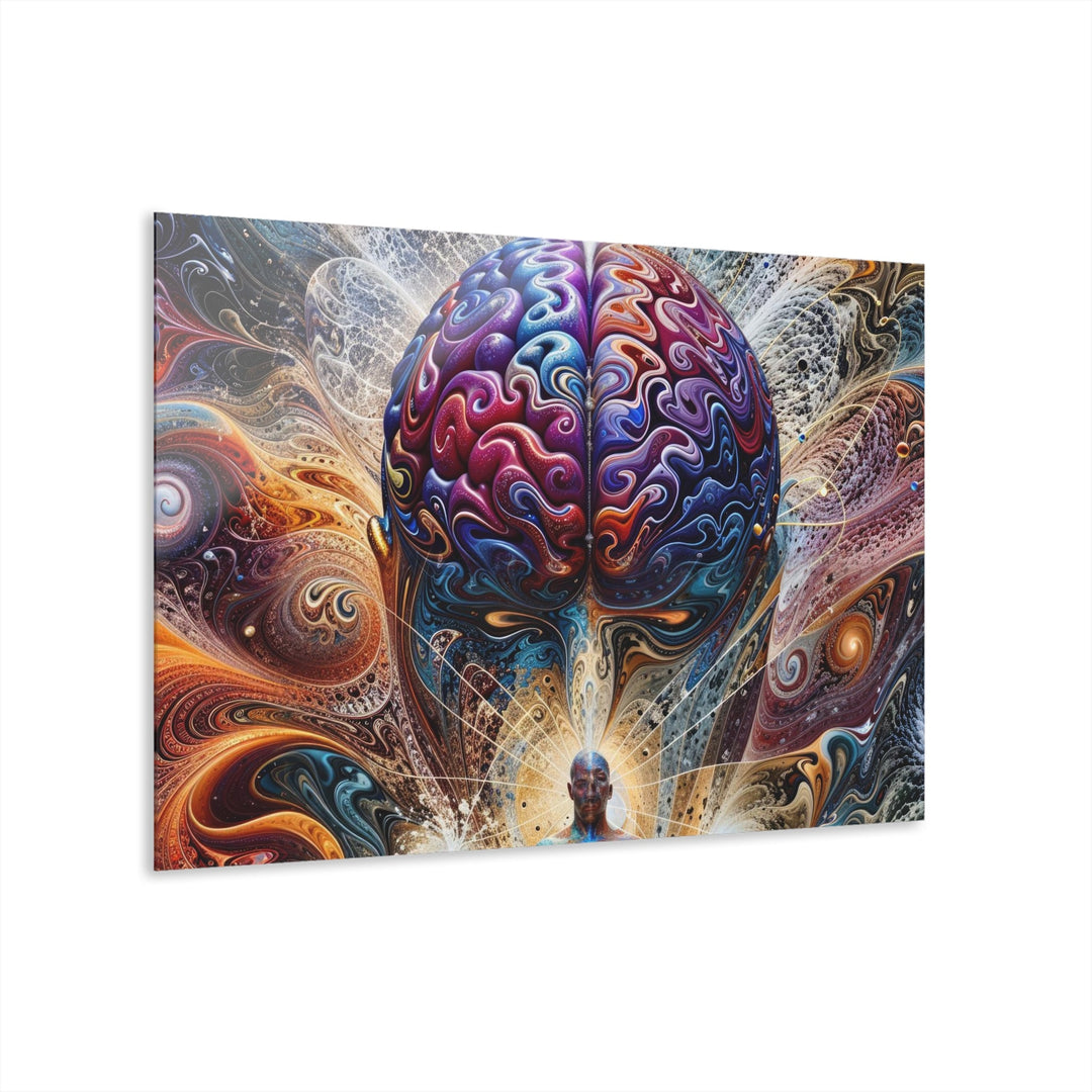 Cosmic Consciousness Meditation - Acrylic Prints (French Cleat Hanging) - Home Decor - g(0D·IO) - 36" x 24" (Horizontal) - 0.25'' -
