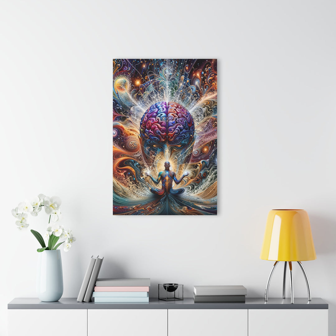 Cosmic Consciousness Meditation - Acrylic Prints (French Cleat Hanging) - Home Decor - g(0D·IO) - 24" x 36" (Vertical) - 0.25'' -