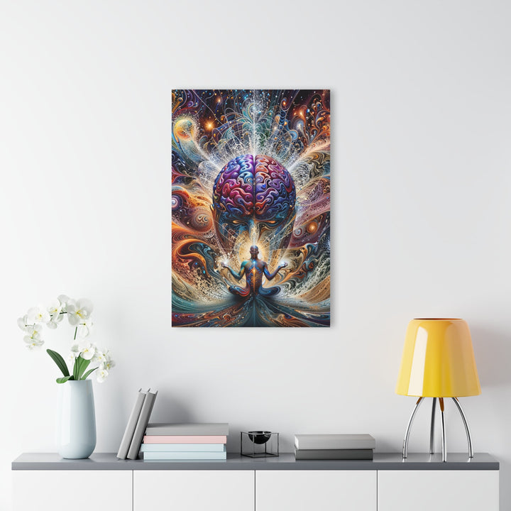 Cosmic Consciousness Meditation - Acrylic Prints (French Cleat Hanging) - Home Decor - g(0D·IO) - 24" x 36" (Vertical) - 0.25'' -