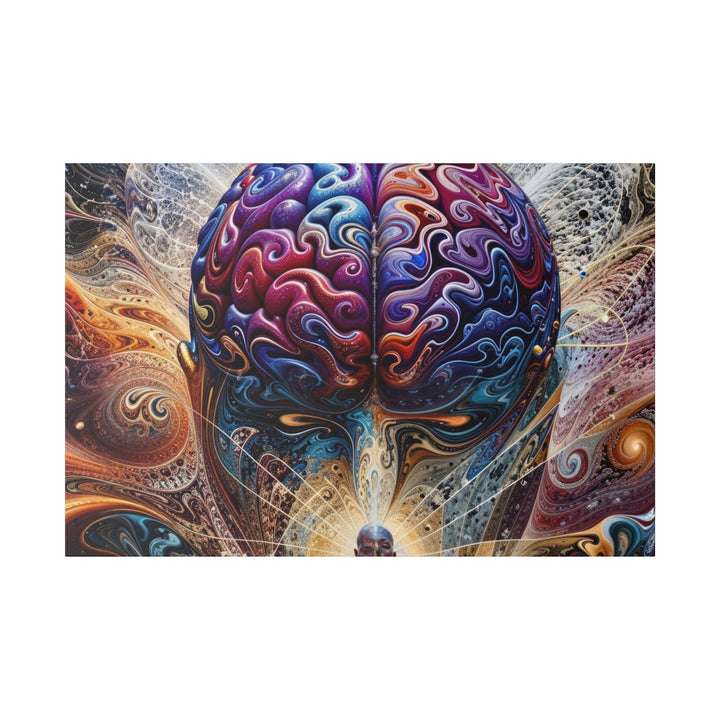 Cosmic Consciousness Meditation - Matte Canvas - Canvas - g(0D·IO) - 48″ x 32″ (Horizontal) - 0.75'' -