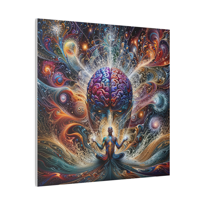 Cosmic Consciousness Meditation - Matte Canvas - Canvas - g(0D·IO) - 32" x 32" (Square) - 0.75'' -