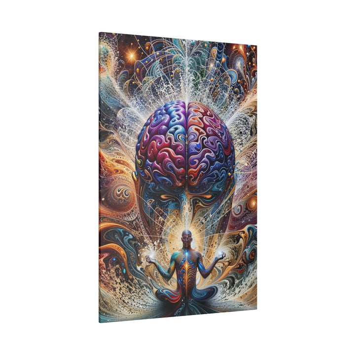 Cosmic Consciousness Meditation - Matte Canvas - Canvas - g(0D·IO) - 32" x 32" (Square) - 0.75'' -