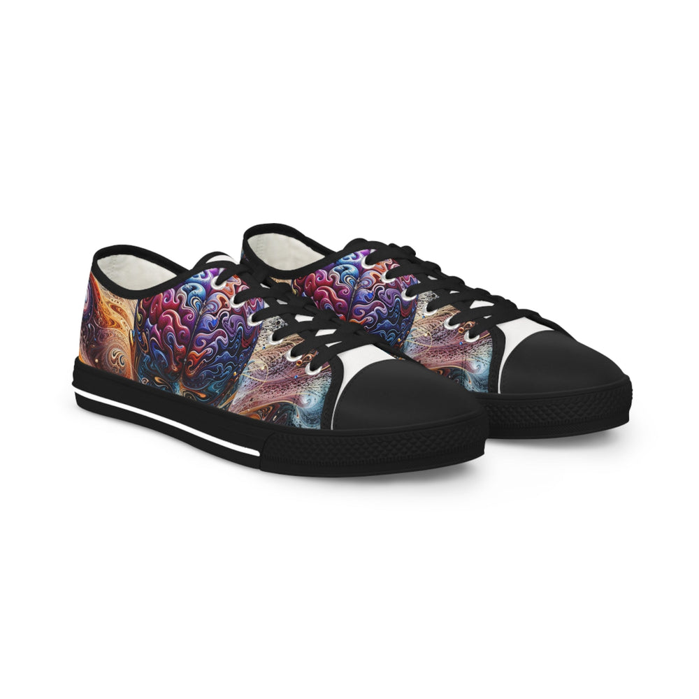 Cosmic Consciousness Meditation - Men's Lowtop Sneakers - Shoes - g(0D·IO) - US 5 - Black sole -