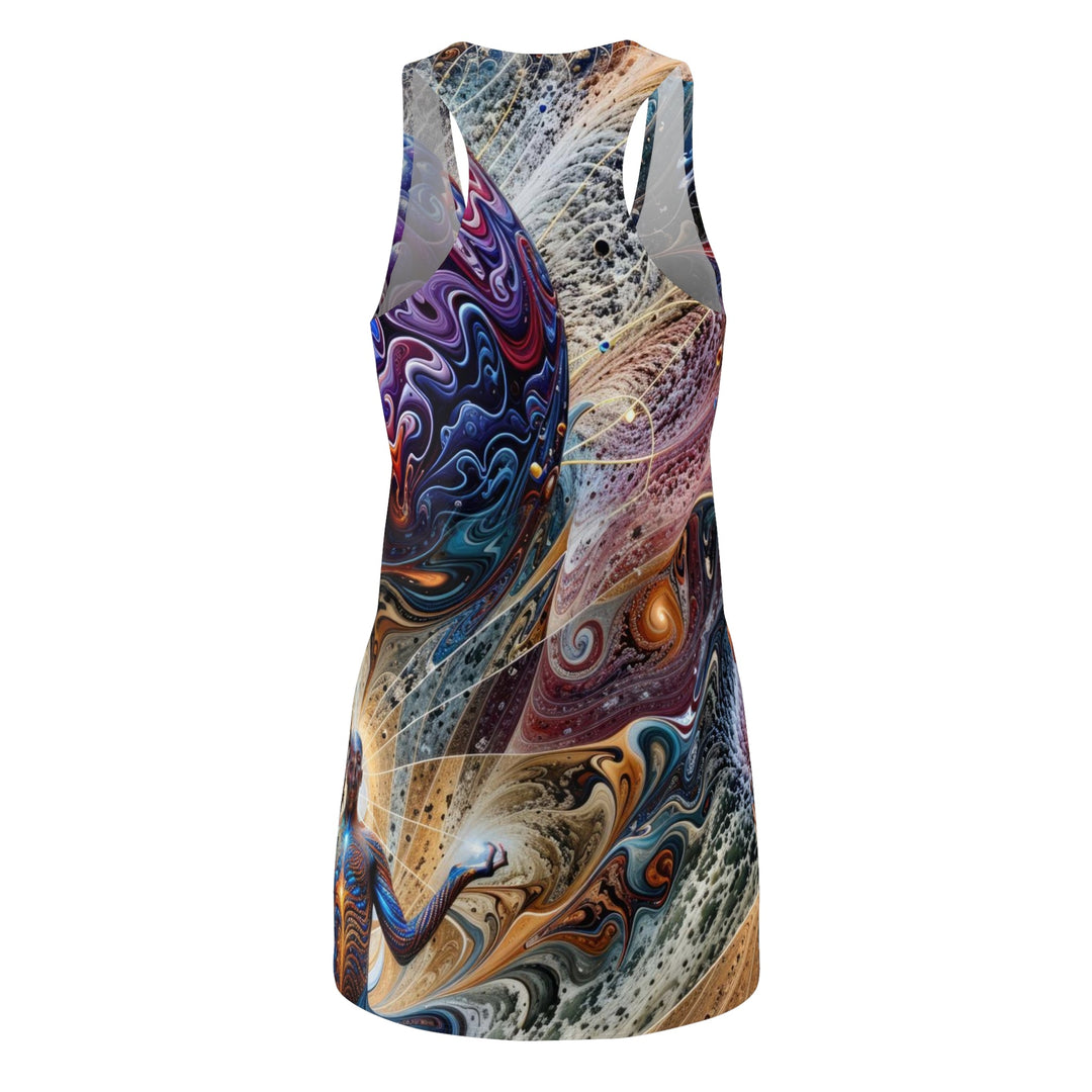 Cosmic Consciousness Meditation - Racerback Dress - All Over Prints - g(0D·IO) - XS - -