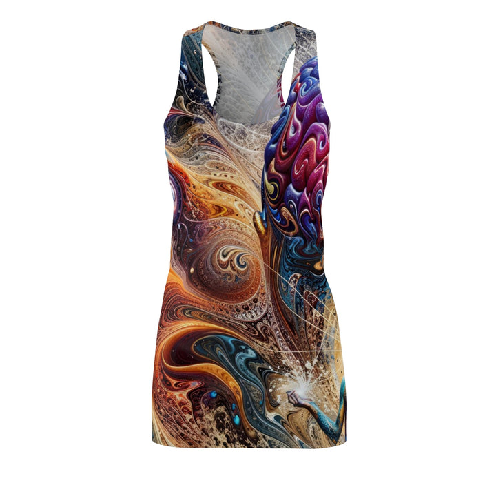 Cosmic Consciousness Meditation - Racerback Dress - All Over Prints - g(0D·IO) - XS - -