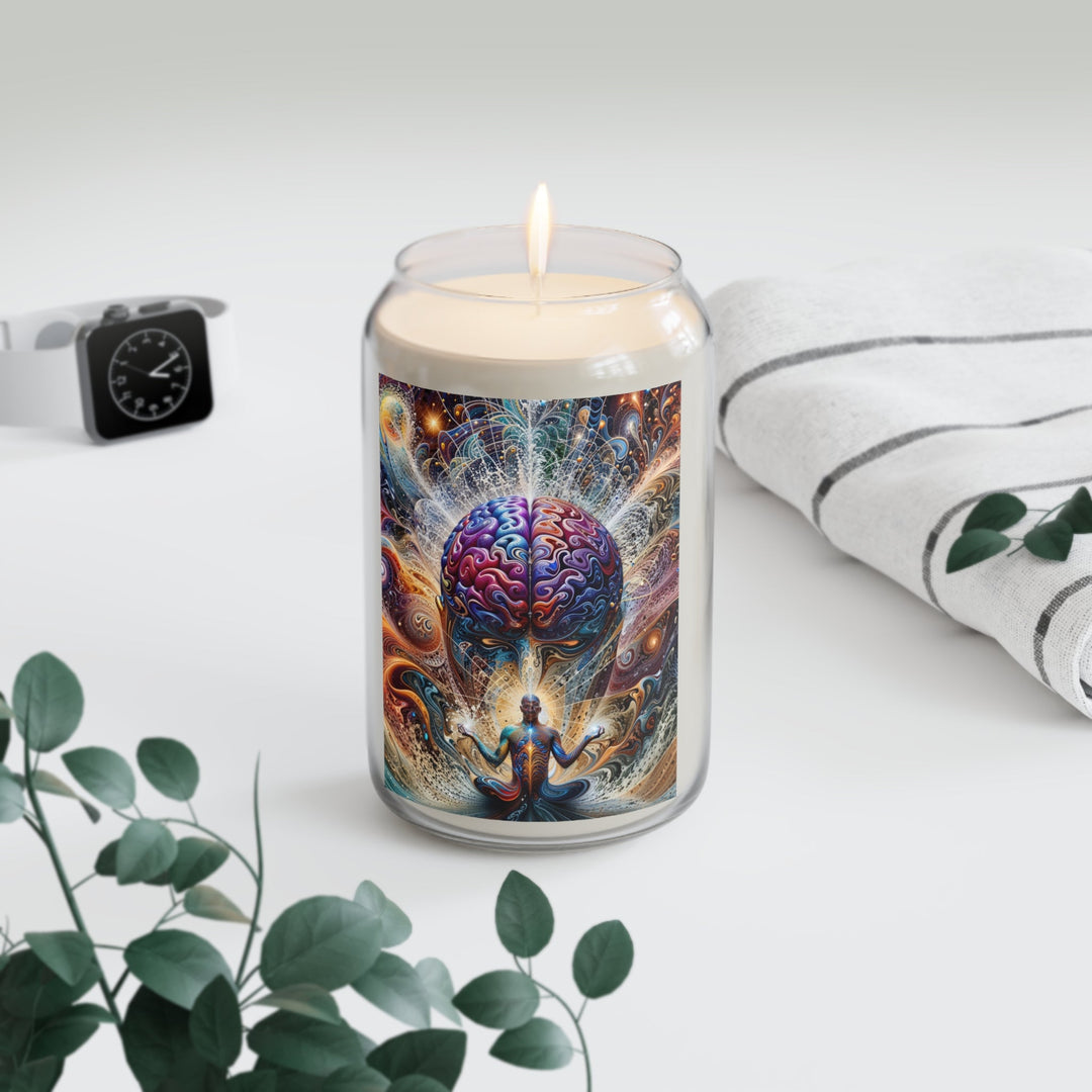 Cosmic Consciousness Meditation - Scented Candle - Home Decor - g(0D·IO) - Vanilla Bean - 13.75oz -