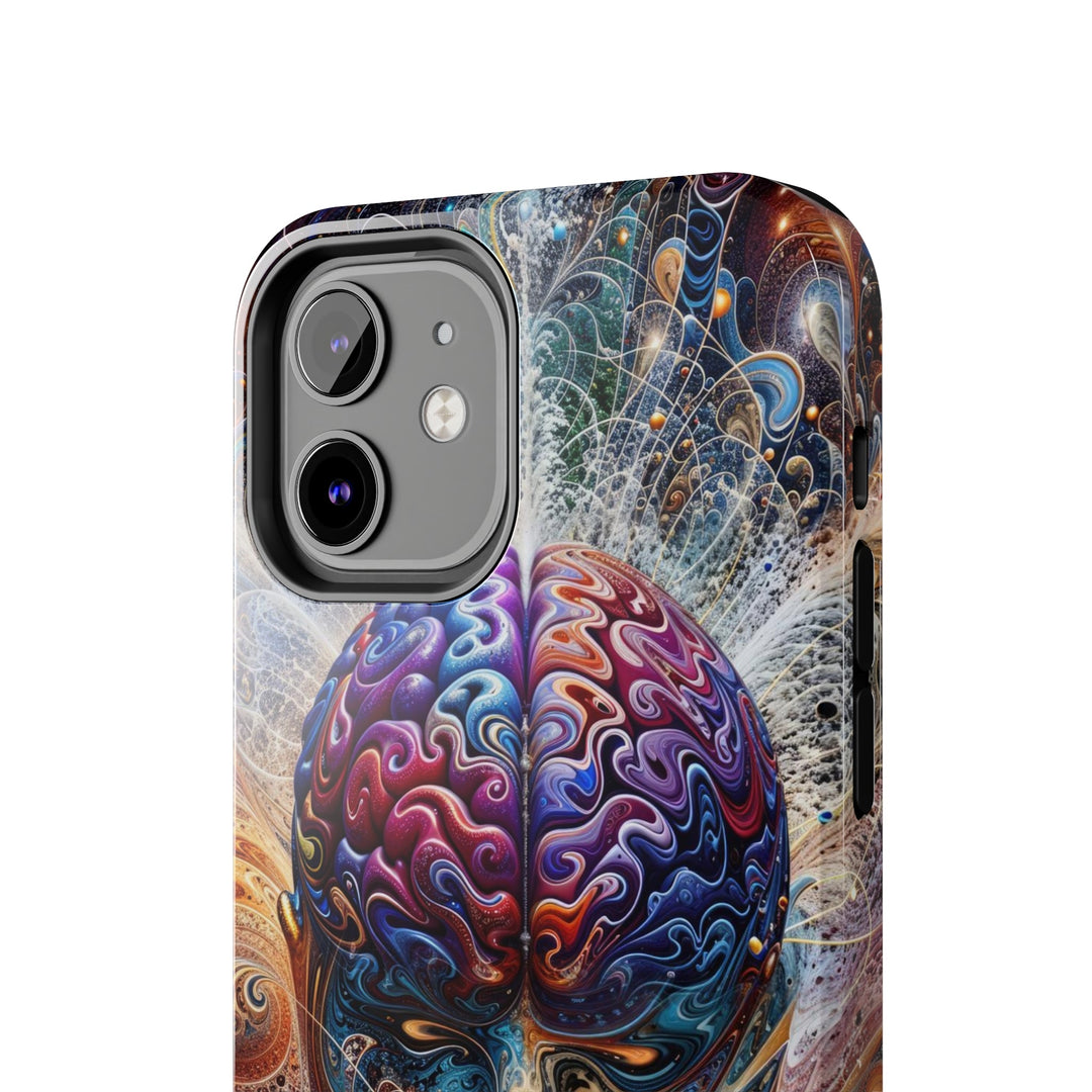 Cosmic Consciousness Meditation - Tough Phone Case - Phone Case - g(0D·IO) - iPhone 13 Mini - -