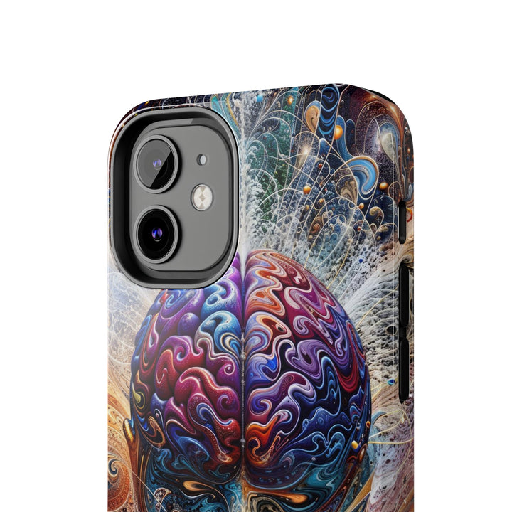 Cosmic Consciousness Meditation - Tough Phone Case - Phone Case - g(0D·IO) - iPhone 13 Mini - -