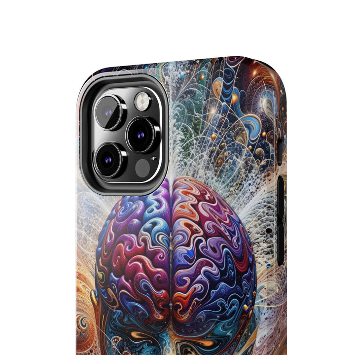 Cosmic Consciousness Meditation - Tough Phone Case - Phone Case - g(0D·IO) - iPhone 13 Mini - -