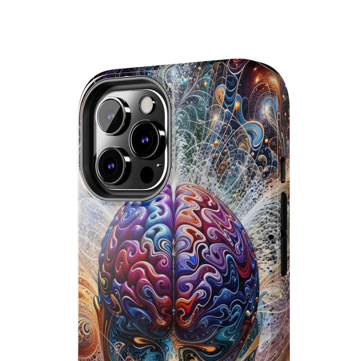 Cosmic Consciousness Meditation - Tough Phone Case - Phone Case - g(0D·IO) - iPhone 13 Mini - -