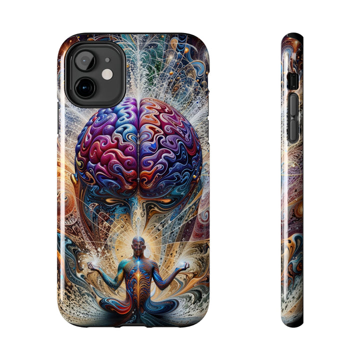 Cosmic Consciousness Meditation - Tough Phone Case - Phone Case - g(0D·IO) - iPhone 11 - -