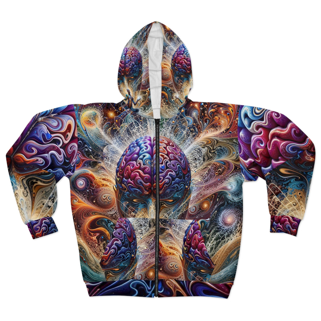 Cosmic Consciousness Meditation - Unisex Zip Hoodie - All Over Prints - g(0D·IO) - XS - -