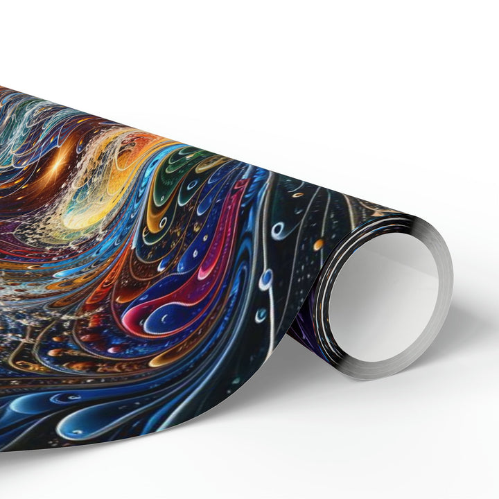 Cosmic Consciousness Meditation - Wrapping Paper - Home Decor - g(0D·IO) - 30'' x 72'' - Matte -