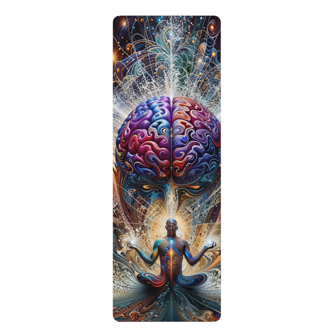 Cosmic Consciousness Meditation - Yoga Mat - Home Decor - g(0D·IO) - 24” x 68” - -