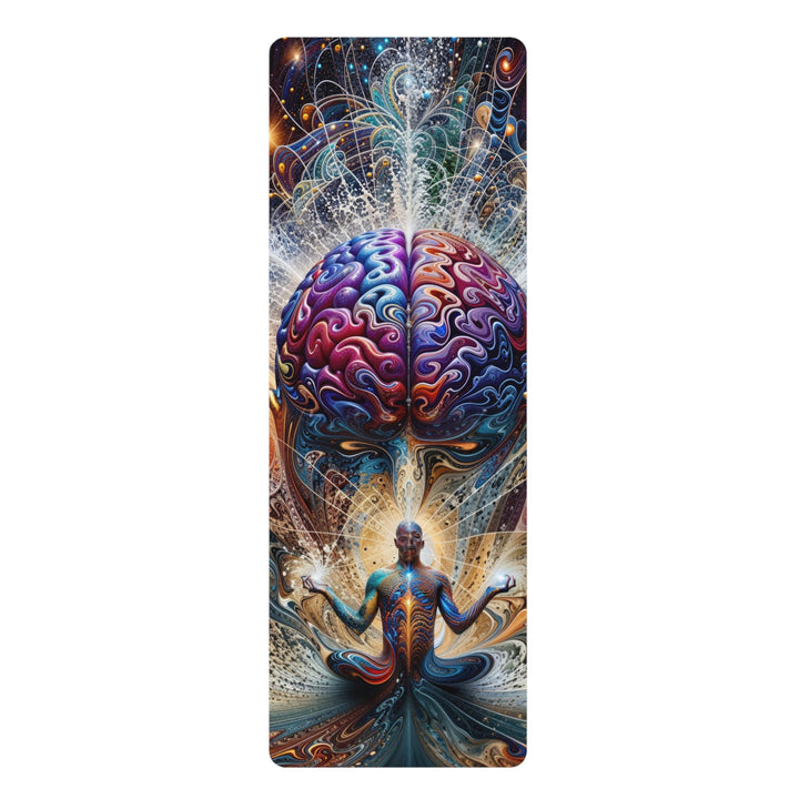 Cosmic Consciousness Meditation - Yoga Mat - Home Decor - g(0D·IO) - 24” x 68” - -