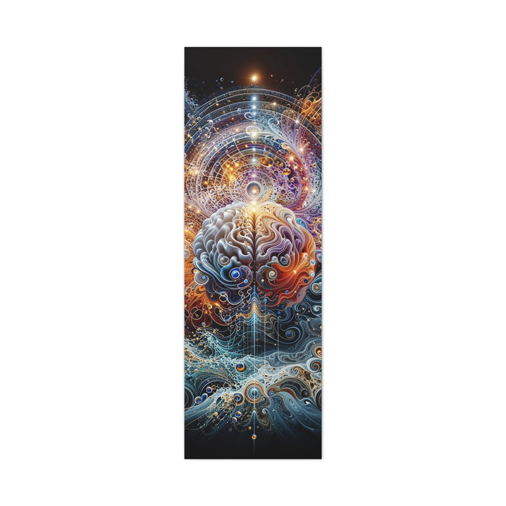 Cosmic Consciousness Vortex - Matte Canvas Print 1.25" - Canvas - g(0D·IO) - 20" x 60" (Vertical) - 1.25" -