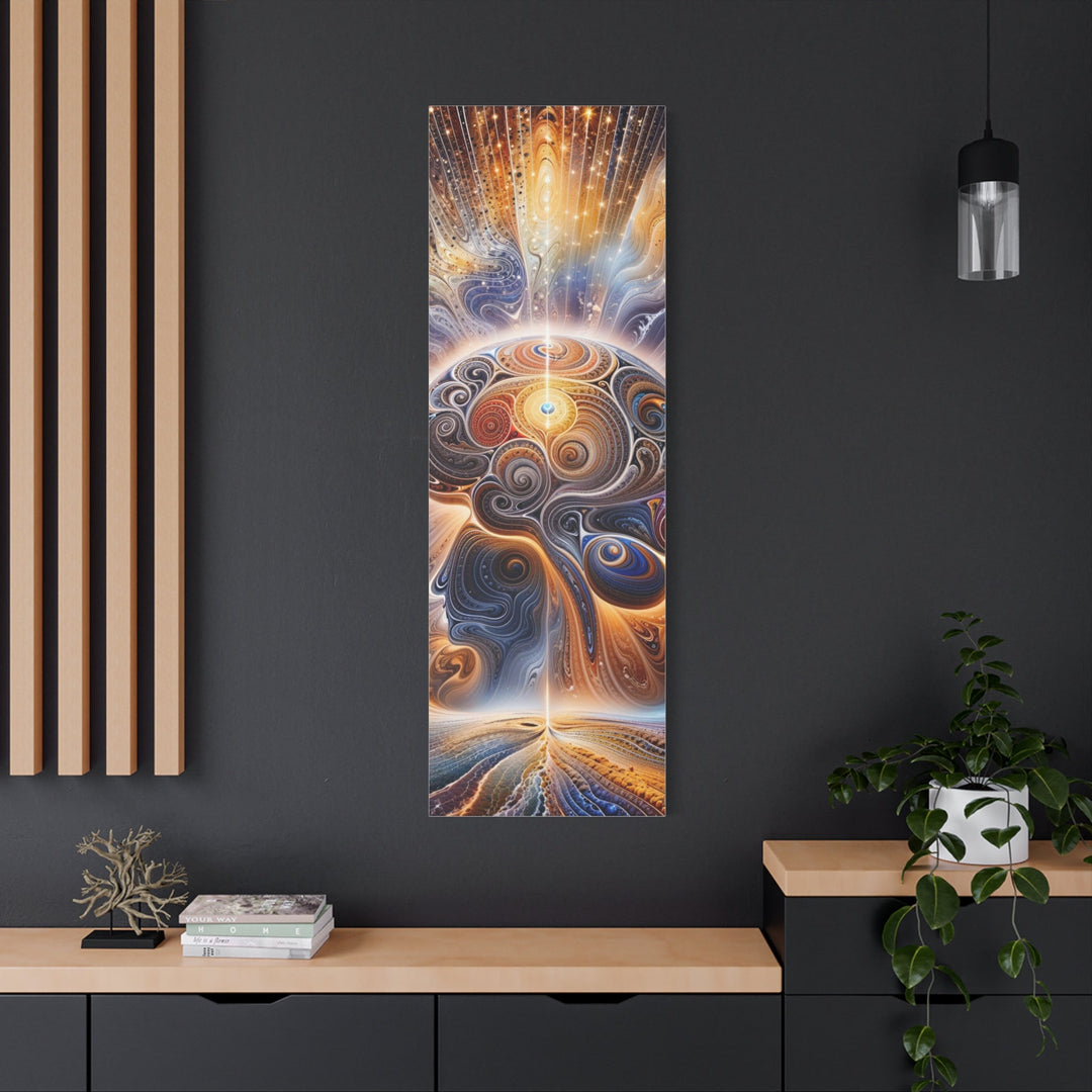 Cosmic Consciousness Voyage - Matte Canvas Print 1.25" - Canvas - g(0D·IO) - 36" x 36" - 1.25" -