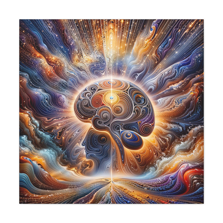 Cosmic Consciousness Voyage - Matte Canvas Print 1.25" - Canvas - g(0D·IO) - 36" x 36" - 1.25" -