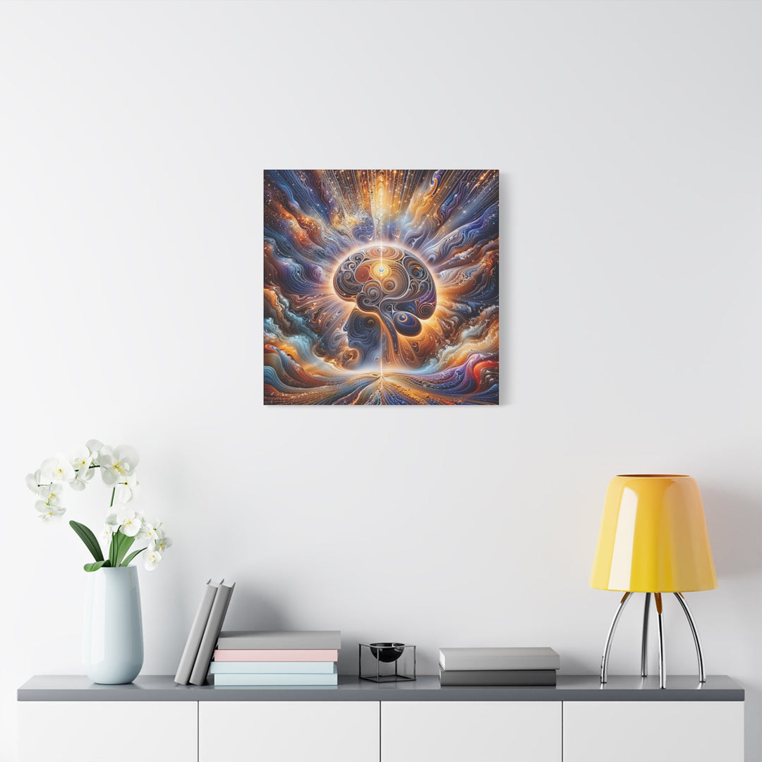 Cosmic Consciousness Voyage - Matte Canvas Print 1.25" - Canvas - g(0D·IO) - 36" x 36" - 1.25" -