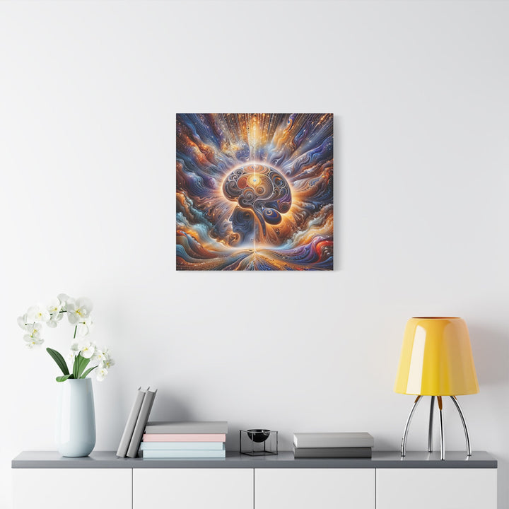 Cosmic Consciousness Voyage - Matte Canvas Print 1.25" - Canvas - g(0D·IO) - 36" x 36" - 1.25" -