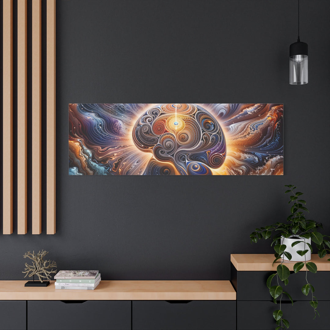 Cosmic Consciousness Voyage - Matte Canvas Print 1.25" - Canvas - g(0D·IO) - 36" x 36" - 1.25" -