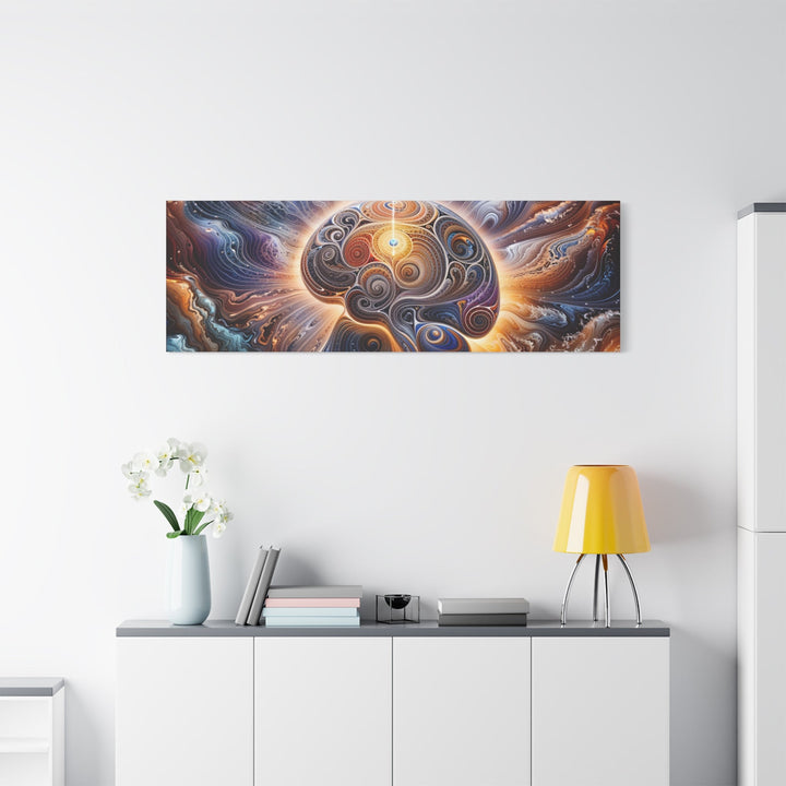 Cosmic Consciousness Voyage - Matte Canvas Print 1.25" - Canvas - g(0D·IO) - 36" x 36" - 1.25" -