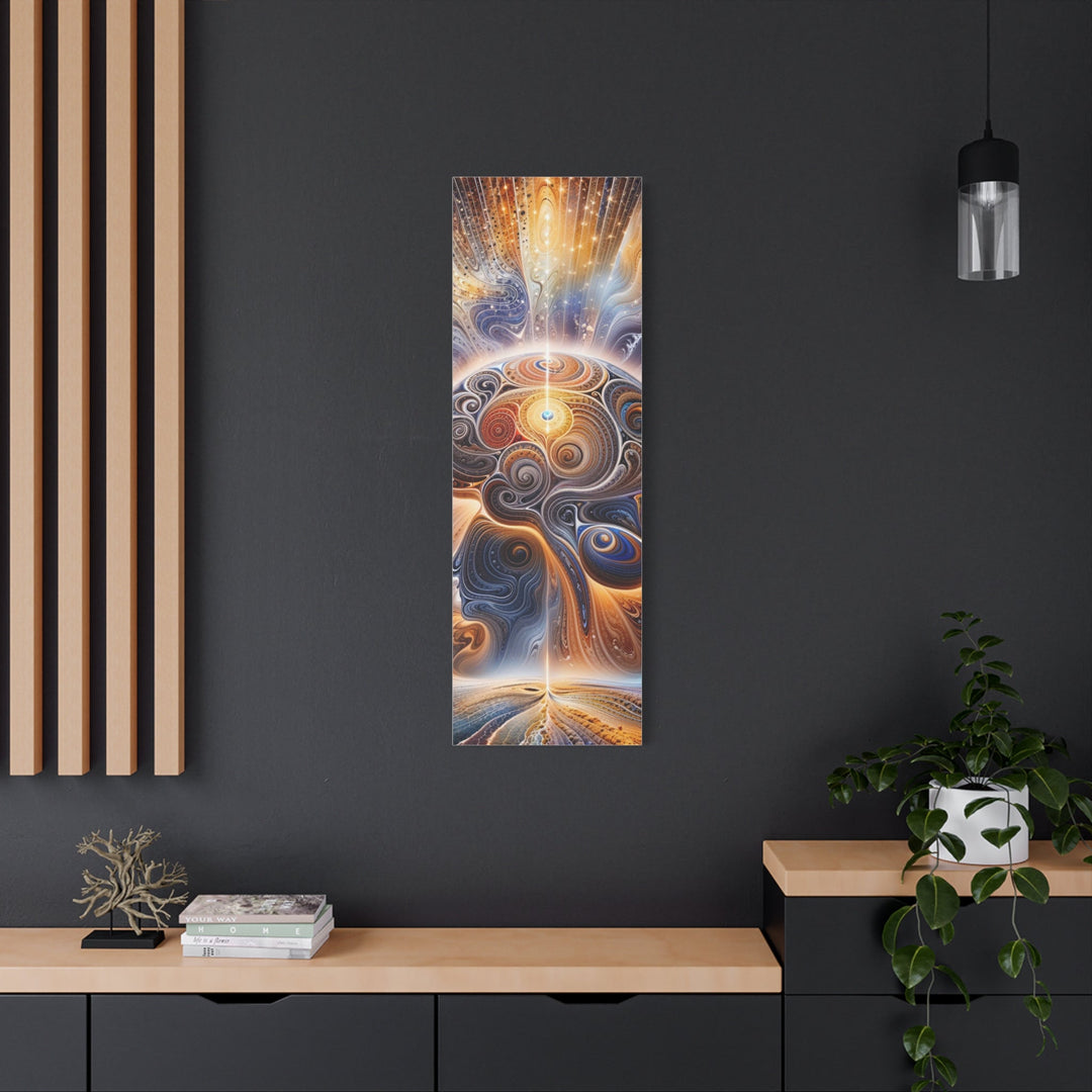 Cosmic Consciousness Voyage - Matte Canvas Print 1.25" - Canvas - g(0D·IO) - 36" x 36" - 1.25" -