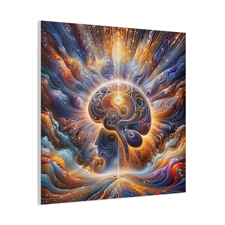 Cosmic Consciousness Voyage - Matte Canvas Print 1.25" - Canvas - g(0D·IO) - 36" x 36" - 1.25" -