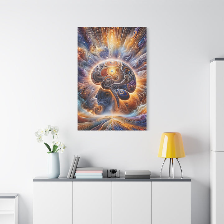Cosmic Consciousness Voyage - Matte Canvas Print 1.25" - Canvas - g(0D·IO) - 36" x 36" - 1.25" -