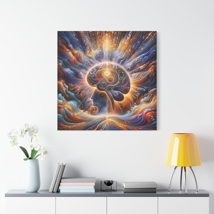 Cosmic Consciousness Voyage - Matte Canvas Print 1.25" - Canvas - g(0D·IO) - 36" x 36" - 1.25" -