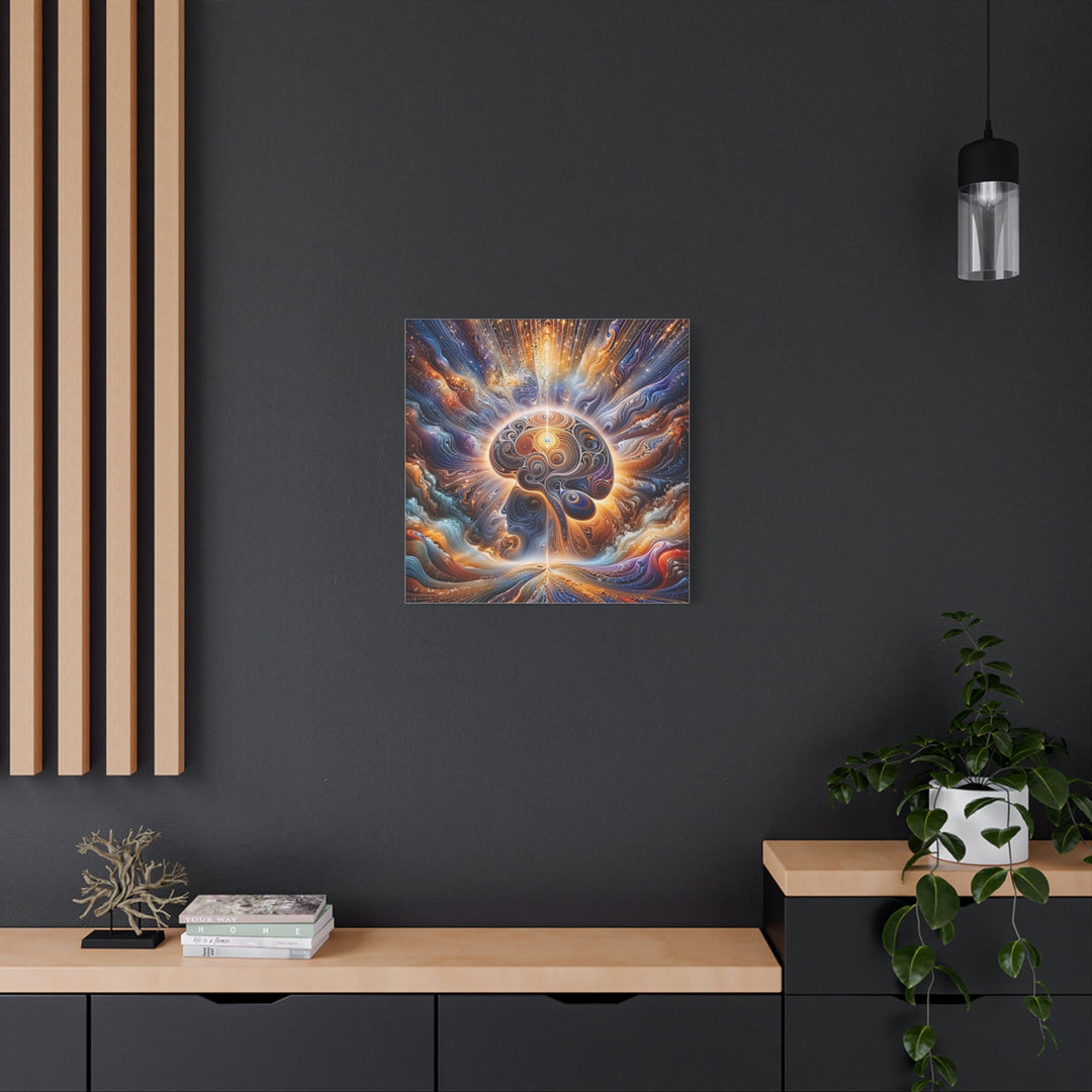 Cosmic Consciousness Voyage - Matte Canvas Print 1.25" - Canvas - g(0D·IO) - 36" x 36" - 1.25" -