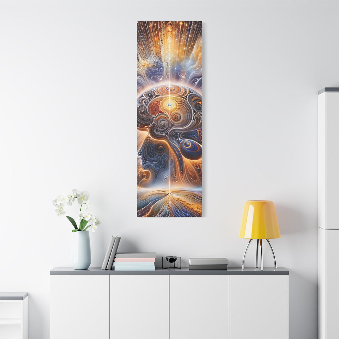 Cosmic Consciousness Voyage - Matte Canvas Print 1.25" - Canvas - g(0D·IO) - 36" x 36" - 1.25" -