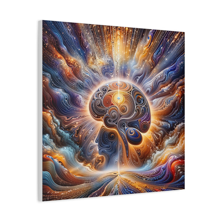 Cosmic Consciousness Voyage - Matte Canvas Print 1.25" - Canvas - g(0D·IO) - 36" x 36" - 1.25" -