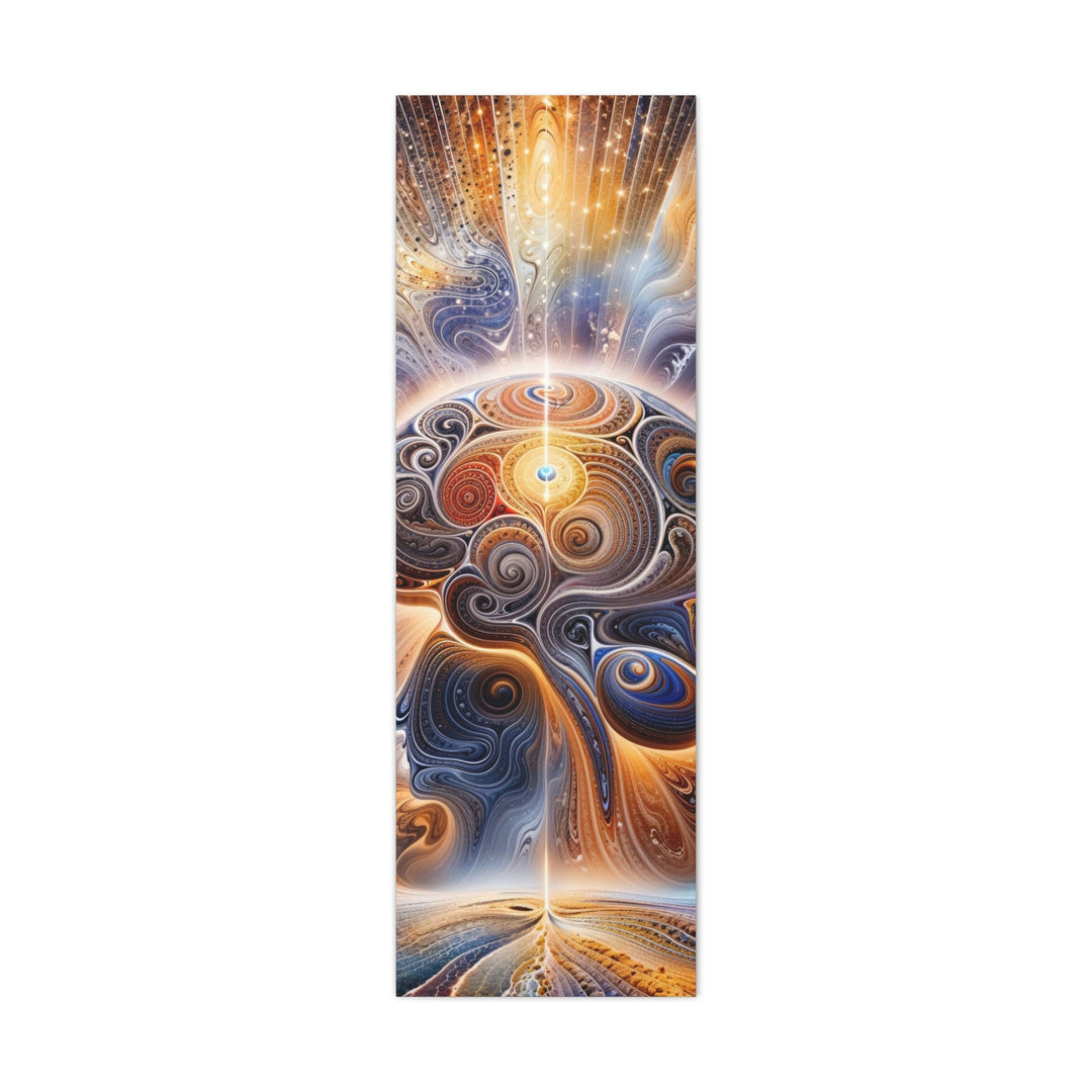 Cosmic Consciousness Voyage - Matte Canvas Print 1.25" - Canvas - g(0D·IO) - 16" x 48" (Vertical) - 1.25" -