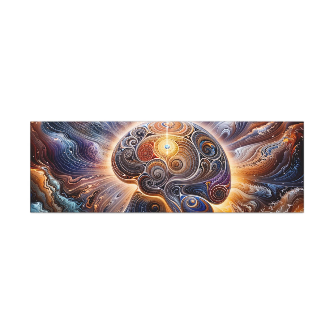 Cosmic Consciousness Voyage - Matte Canvas Print 1.25" - Canvas - g(0D·IO) - 60" x 20" (Horizontal) - 1.25" -