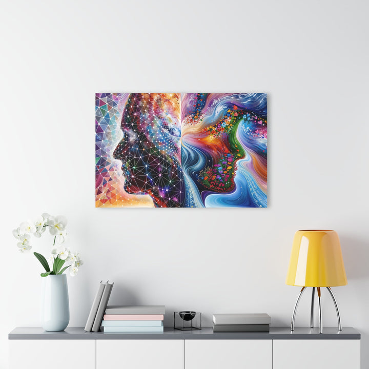 Cosmic Dream Silhouette - Acrylic Prints (French Cleat Hanging) - Home Decor - g(0D·IO) - 24" x 36" (Vertical) - 0.25'' -