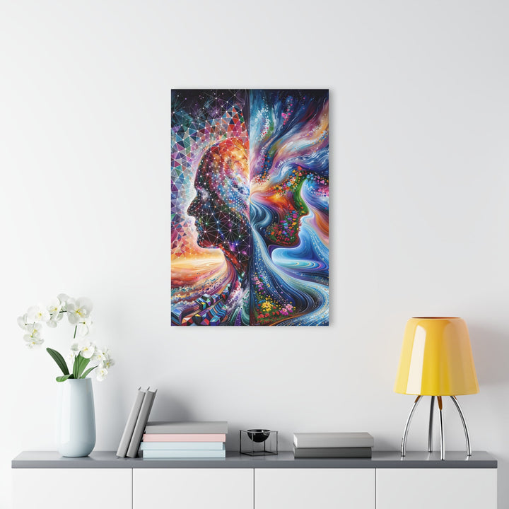 Cosmic Dream Silhouette - Acrylic Prints (French Cleat Hanging) - Home Decor - g(0D·IO) - 24" x 36" (Vertical) - 0.25'' -