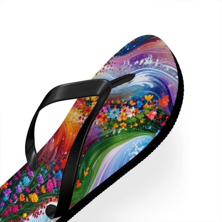 Cosmic Dream Silhouette - Flip Flops - Shoes - g(0D·IO) - XL - Black sole -